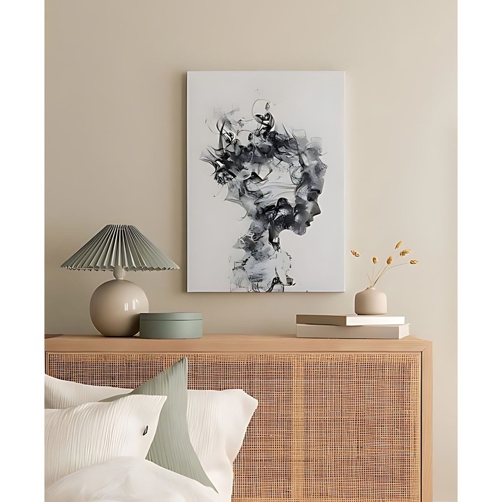 Wallity dekoratív vászonkép, Kynlee modell, 40x60cm, vastagság 3cm