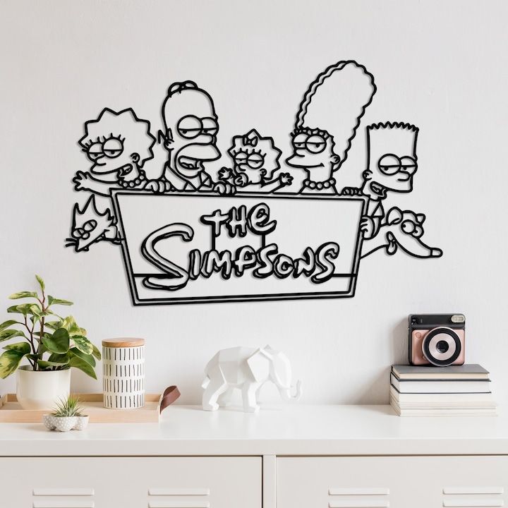 Wallity ryker fém dekorációs kiegészítő, 62x40cm, 1,5mm vastagságú