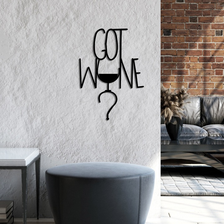 Wallity Rhett fém fali dekoráció, 54x38cm, 1.5mm, 0.27kg