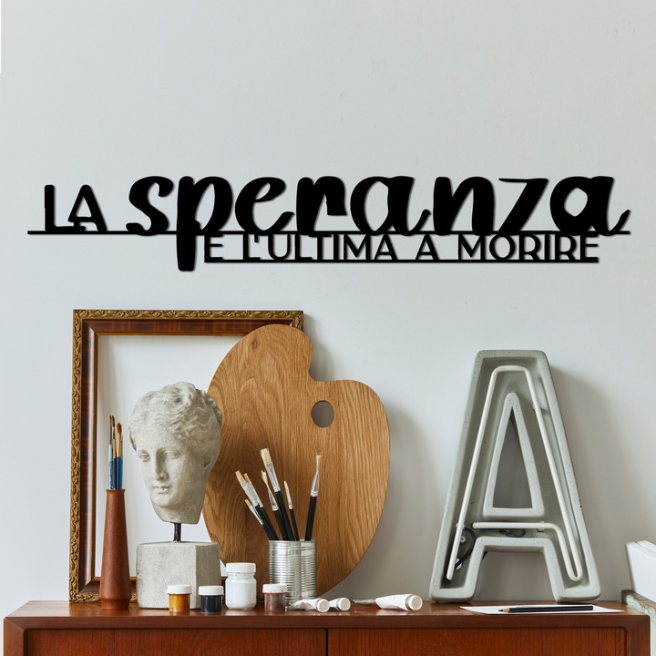 Wallity elliot fém dekorációs kiegészítő, 1,5 mm, 86x14cm