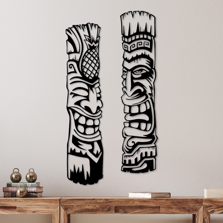 Dekoratív fém kiegészítők, Wallity, 2 darabos készlet, 20x84cm, 1.5mm