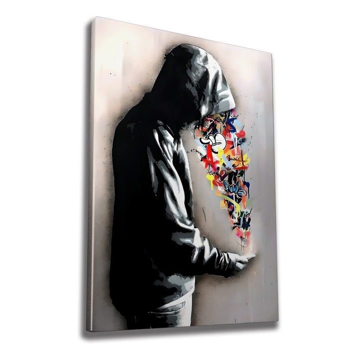 Декоративна картина върху платно, Уолити, 50x70 см