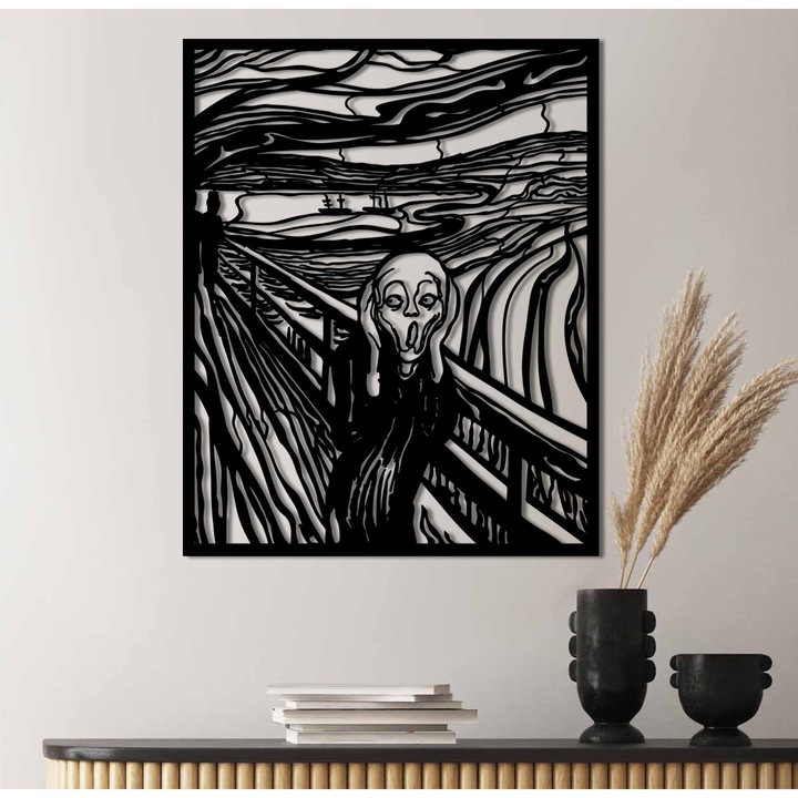 Wallity fém dekorációs kiegészítő, Alex modell, 45x56cm, 1.5mm, 1.31kg