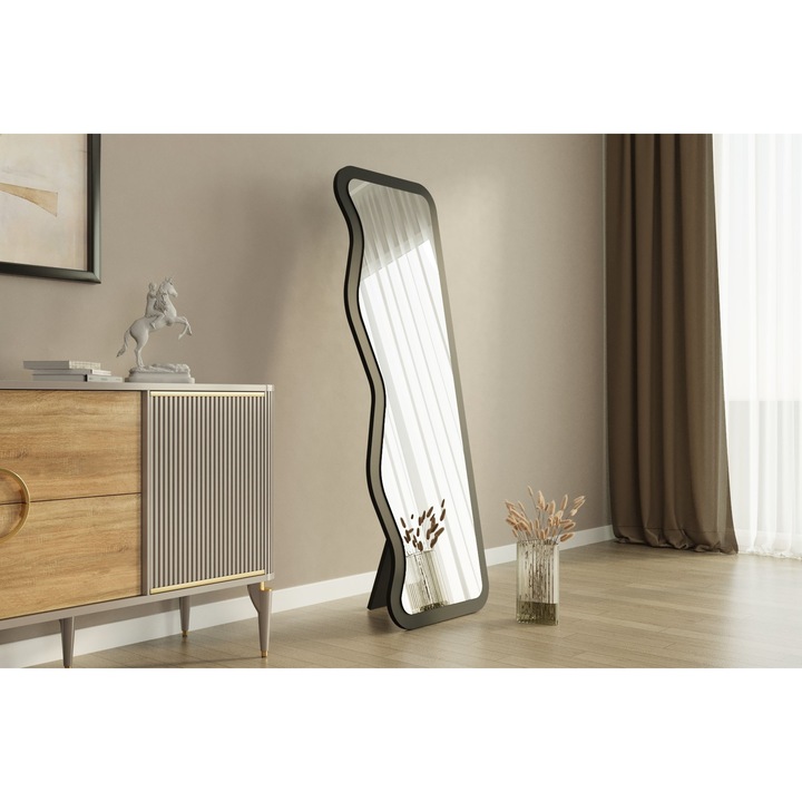 Wallity Thiago tükör, ökológiai, 50x160x2,2 cm, falra szerelhető