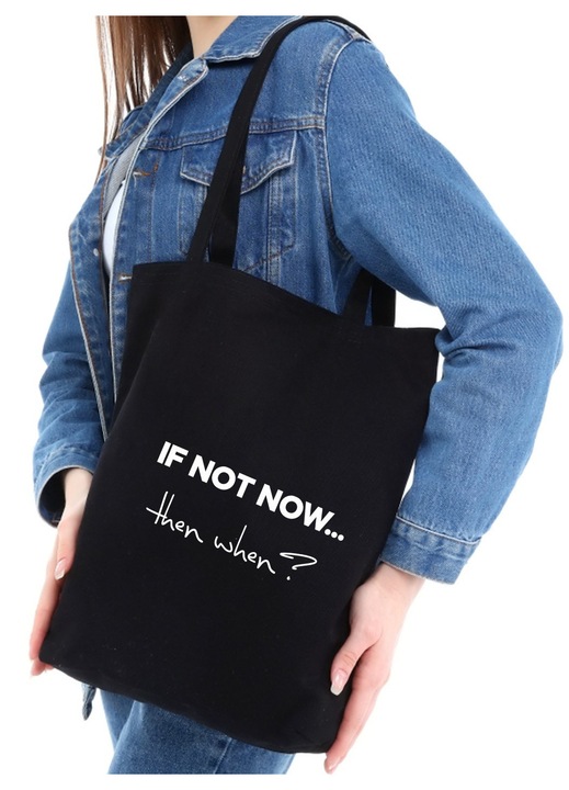 Geanta tote Garbalia Kora, 100% bumbac, 35x40x8cm