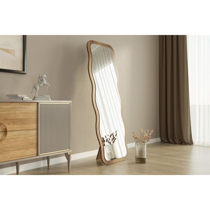 Wallity tükör, Gael modell, ökológiai, 50x160cm, falra szerelhető