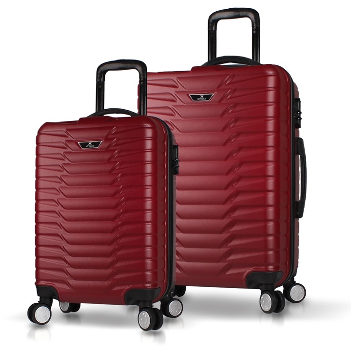 Garbalia gurulós szett, 2 darabos, 65x41x27cm, 56x34x26cm, többszínű