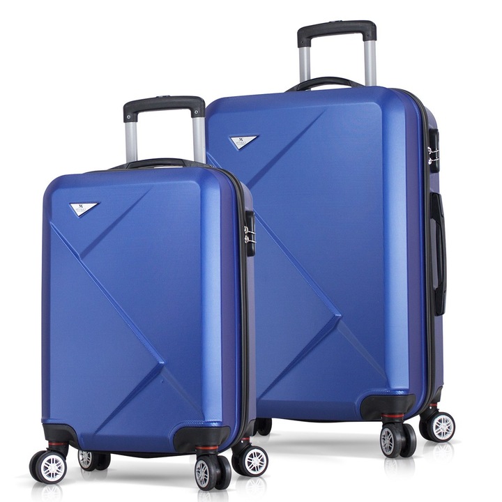Set trolere (2 piese), Garbalia, 57x33x24cm, 67x43x28cm, 37l, 70l, multicolor