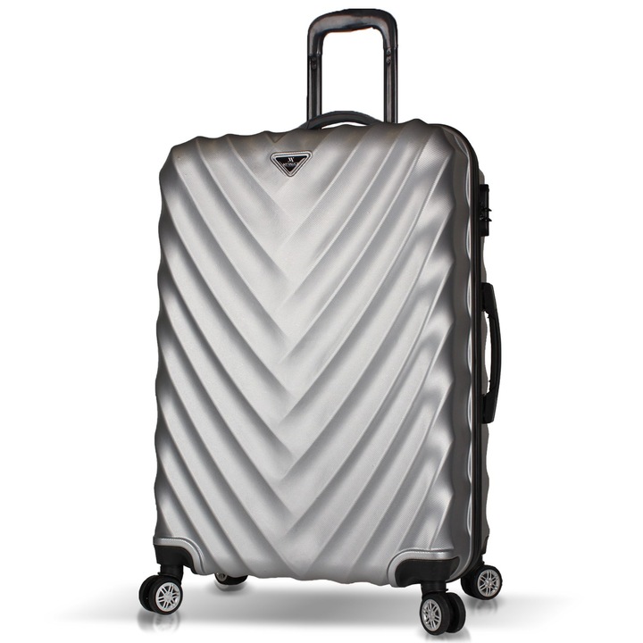 Garbalia Rhodes gurulós kocsi, 100% abszurd acél, 4 többirányú kerék, 76x49x30cm, űrtartalom 100l