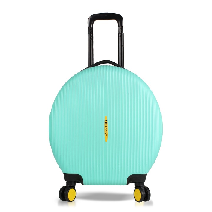 Troler Myvalice, model 0582, 4 roti multidirectionale, incuietoare codificata, 53x43x27cm