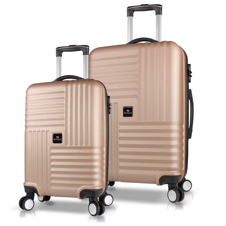 Set 2 trolere, Myvalice, 67x44x26cm/58x36x22cm