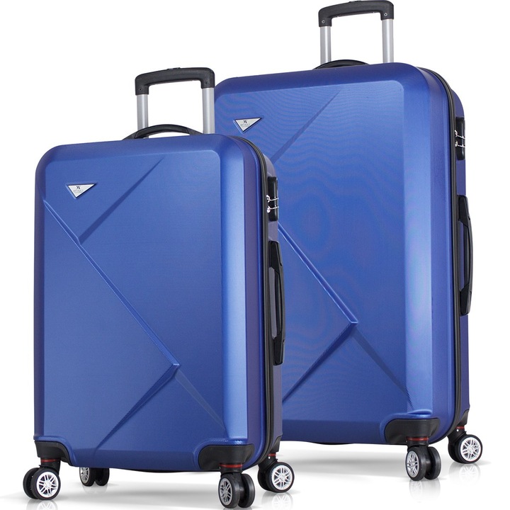 Garbalia Romford gurulós szett, 2 darabos, kék