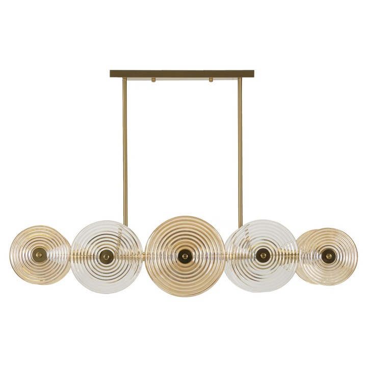 Lampa suspendata, aurie, 79x116x27 cm