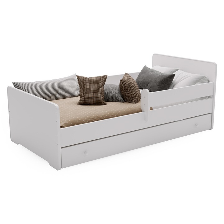 Pat single max 140x70 cu sertar, Riko 3713