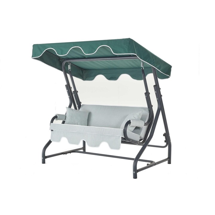 Leagan de gradina dublu, Woody Fashion, model Morus, 170x110x168cm