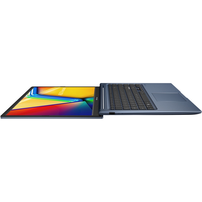 Laptop ASUS 15.6'' Vivobook 15 X1504VA, FHD, Procesor Intel® Core™ 5 120U (12M Cache, up to 5.00 GHz), 8GB DDR5, 512GB SSD, Intel Graphics, No OS, Quiet Blue