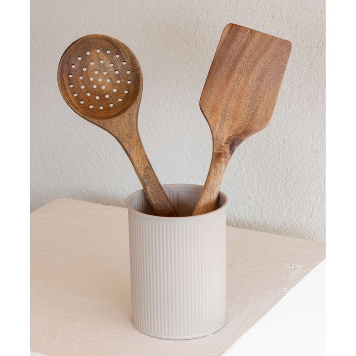 Evőeszköztartó, Hermia Concept, 10x10x13cm, horganyzott