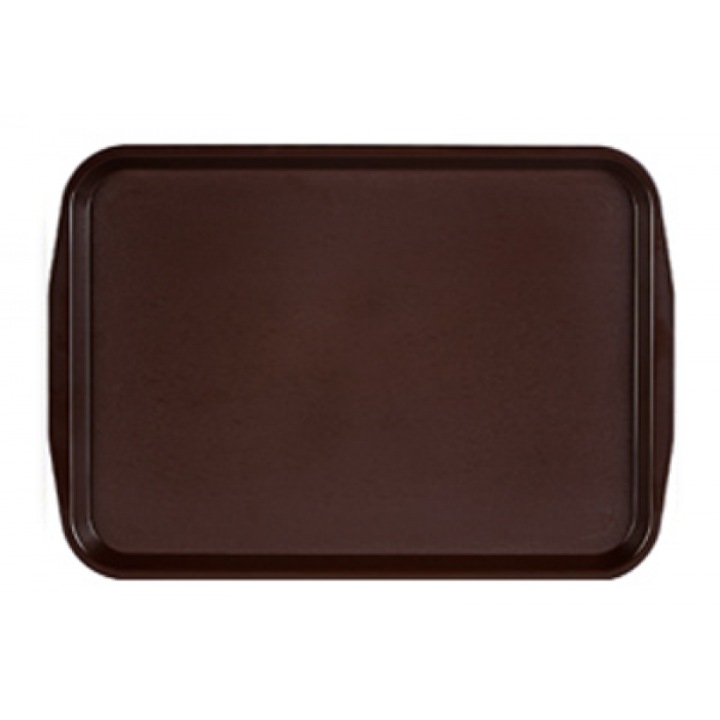 Tava servire dreptungiulara 37x53cm culoare granit