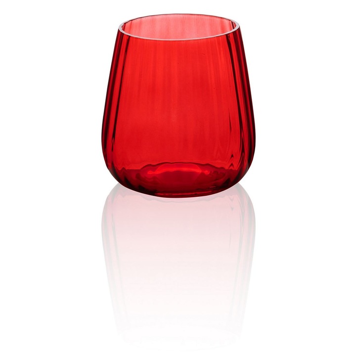 Pahar din sticla, Hermia Concept, 9x9x10cm, 450ml