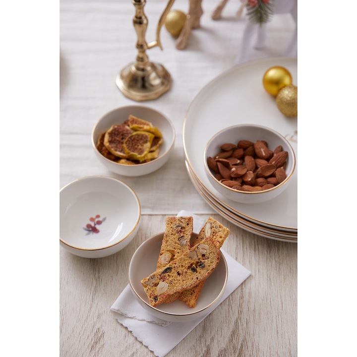 Set boluri, Hermia Concept, 8cm, 4 piese, portelan