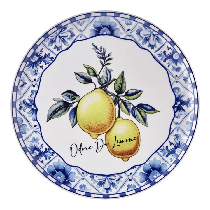 Farfurie de servire, Hermia Concept, ceramica, 30x30x2cm