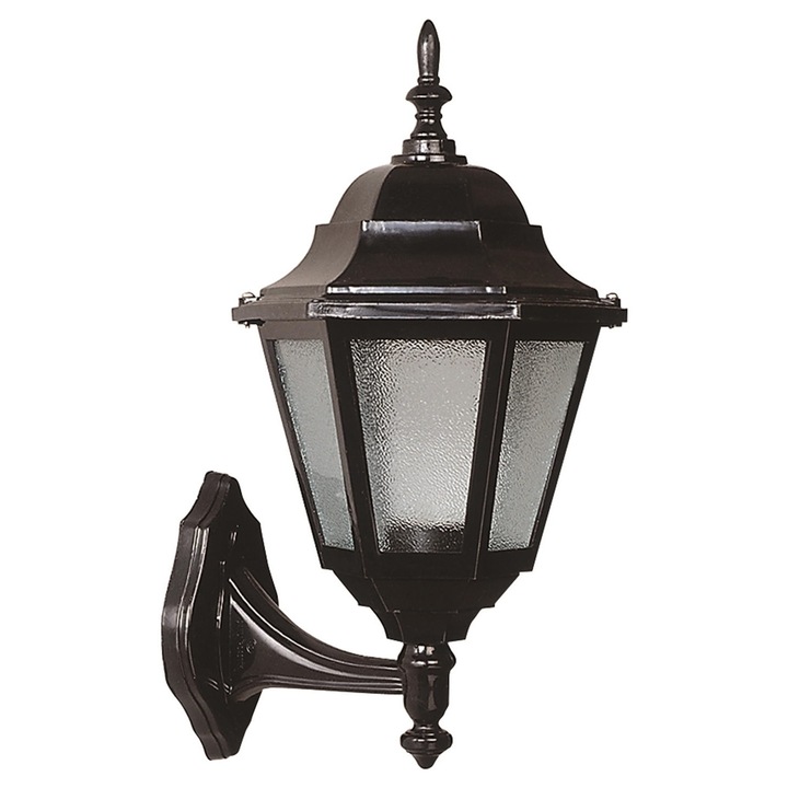 Външна стенна лампа Opviq BAP-68206-BSY, поликарбонат, 28x23см, E27, IP65