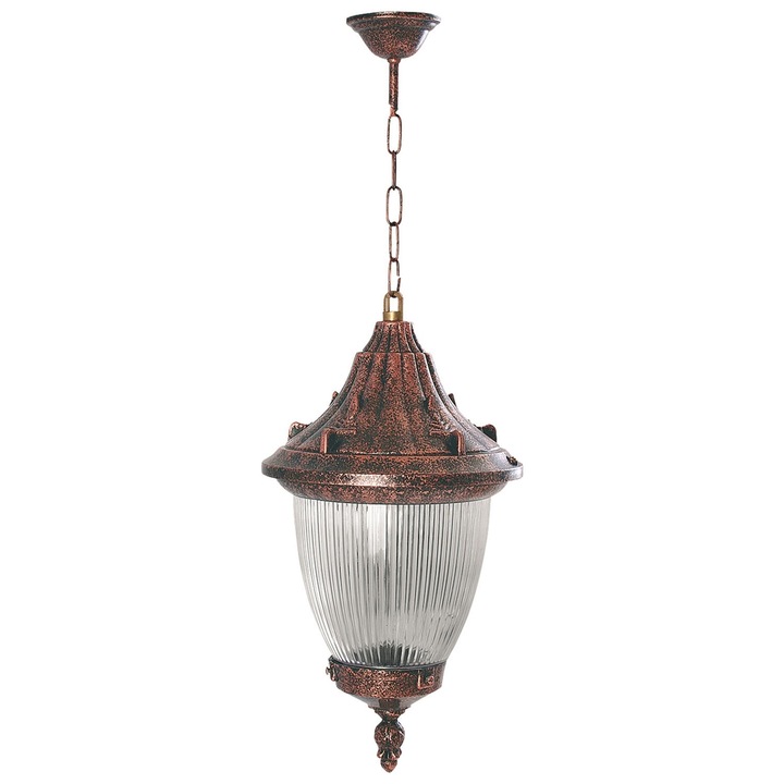 Lustra de exterior Opviq BFE-68186-BKR-M3, 1 x E27, 30x26cm, IP65