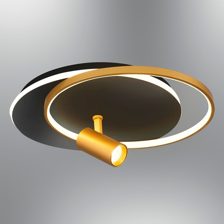 Aplica de perete Opviq 4156-3-19, metal, acrilic, 50cm, 3000K, 5100lm