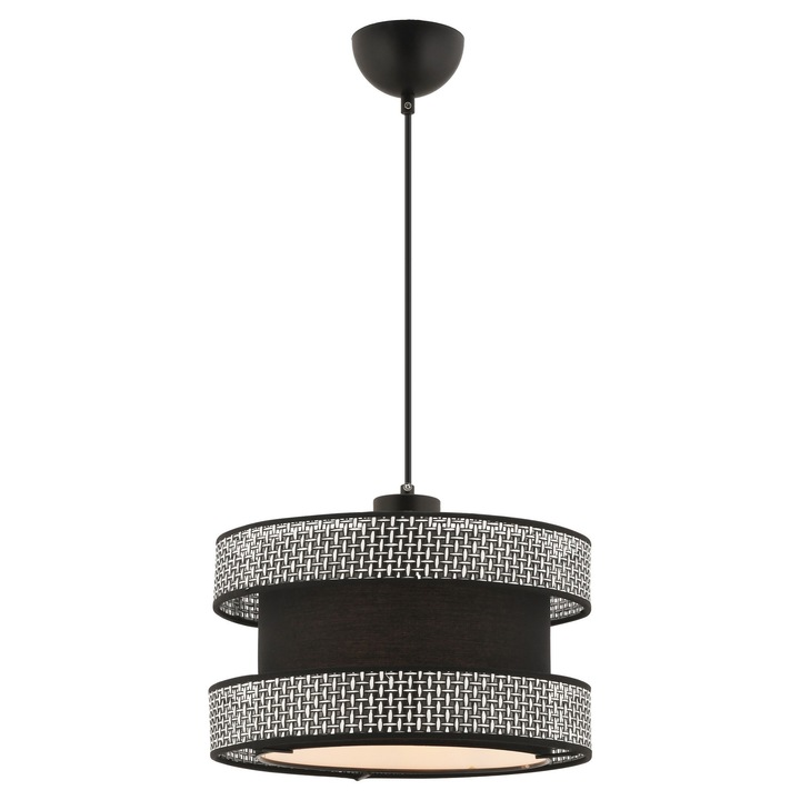 Candelabru halo - gri, negru, Opviq 5302, Corp metalic
