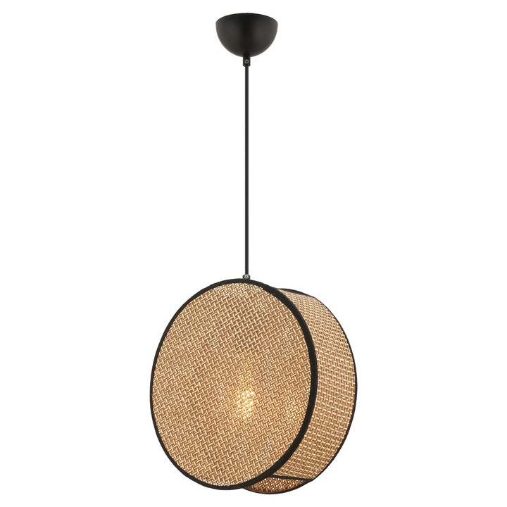 Candelabru, Opviq, metal, bej/negru