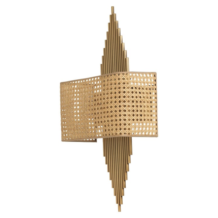 Стенна лампа, Opviq, модел 8766-5p, метална, 1 x 3.15 W LED, 31x21см, височина 65см