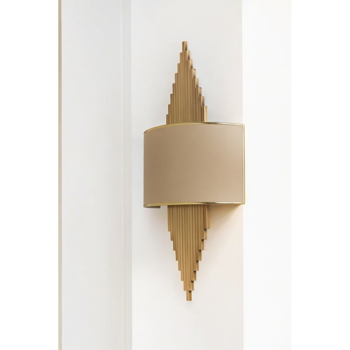 Стенна лампа Opviq 8763-3P, метална, 1 x 3.15 W LED, 31x21см, височина 22см