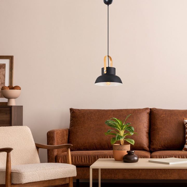 Pendul Opviq, model l1572, metal, 24x120cm, soclu E27