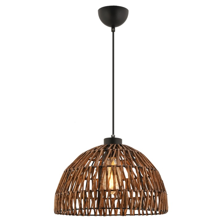 Candelabru plaz - maro, Opviq 5382, Corp metalic