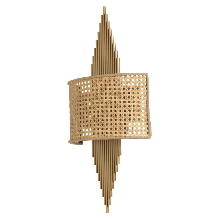 Стенна лампа, Opviq, модел 8766-4p, метална, 1 x 3.15 W LED, 31x21см, височина 65см