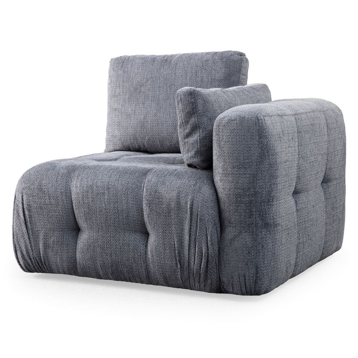 Fotel, amaris 1r - szürke, Atelier Del Sofa 5820, bükkfa