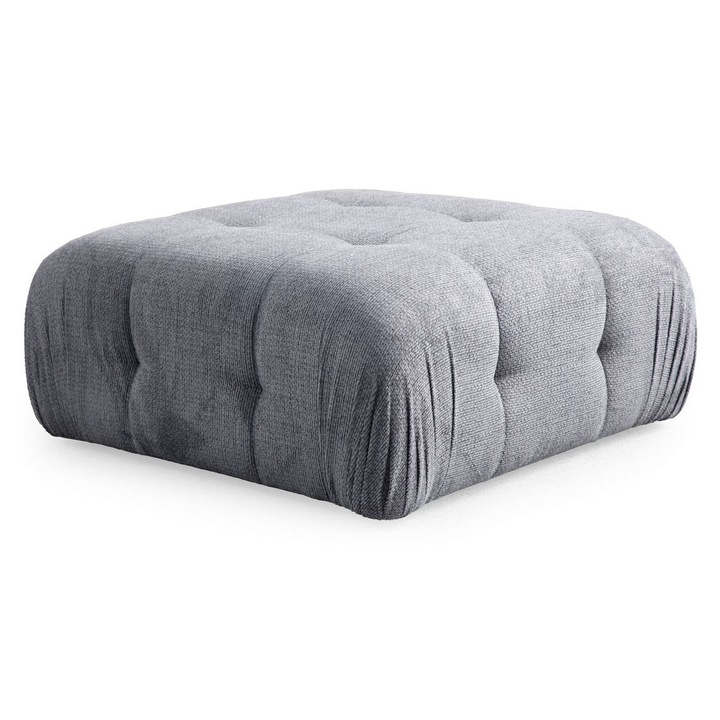 Taburet, Atelier Del Sofa, Tuffet Amaris, gri, 100x100x42cm