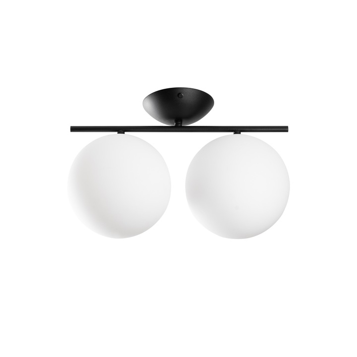 Lustra Opviq 14115 metal 42x20x27cm neagra