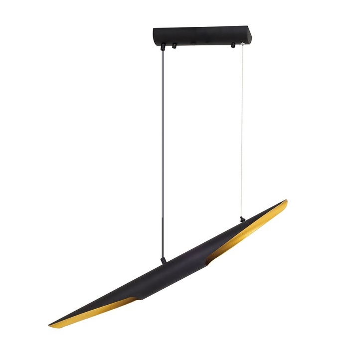 Pendul Opviq, model l1207, metal, 2 x E14, 75x120cm, negru