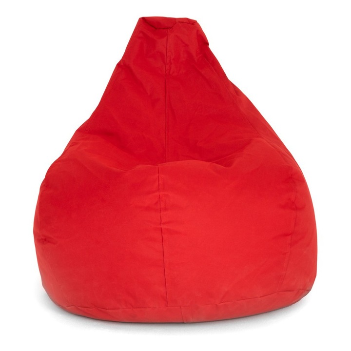 Damla babzsákfotel, Atelier Del Sofa, piros, 80x75x30cm, vízálló anyag
