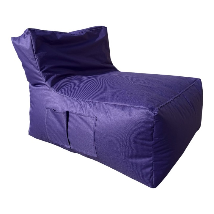 XXL babzsákfotel, Atelier Del Sofa, vízálló, lila, 70x95x35cm, 1 db-os szett.