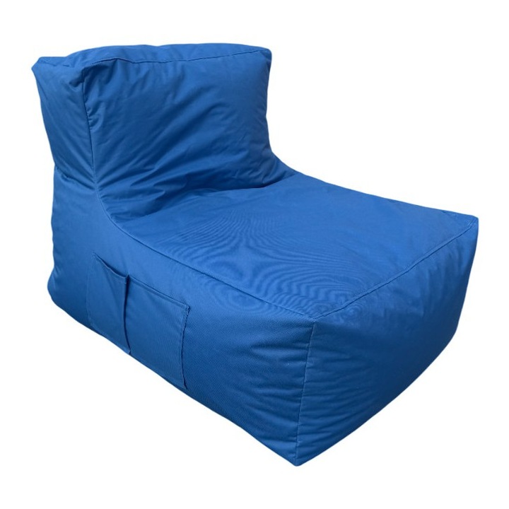 XXL babzsákfotel, Atelier Del Sofa, vízálló, kék, 70x95x35cm, 1 db-os szett