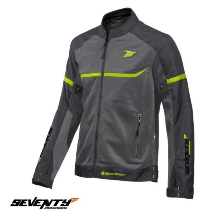 GEACA SEVENTY MODEL SDJR30.1 MOJAVE GRI/GALBEN - BARBAT marime L