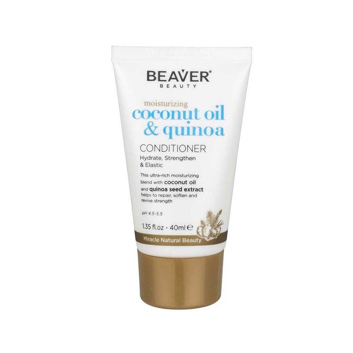 Хидратиращ балсам Beaver с кокосово масло и киноа 40 мл