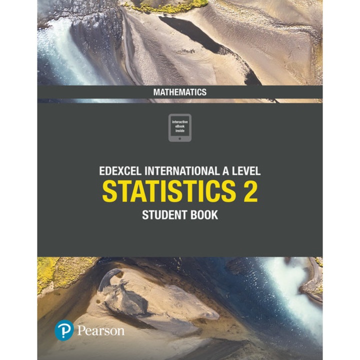 Manual Edexcel International A Level Mathematics Statistics 2, PEARSON, pentru studenti internationali, continut international, 2023