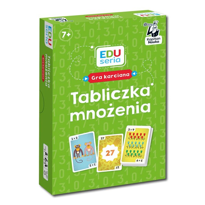 Образователна игра, Едгард, EDUseria, Таблица за умножение, 55 карти