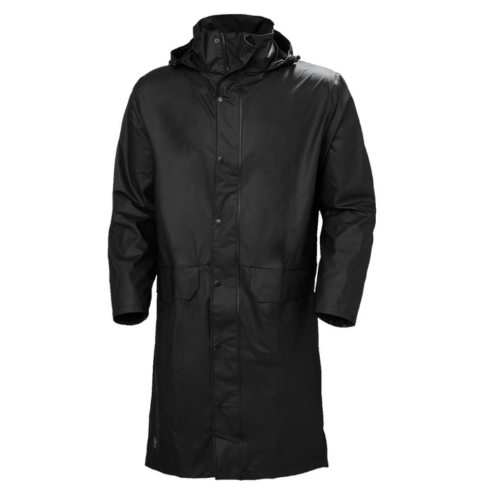 Pelerina de ploaie Voss, neagra, imbracaminte de protectie munca, 2XL