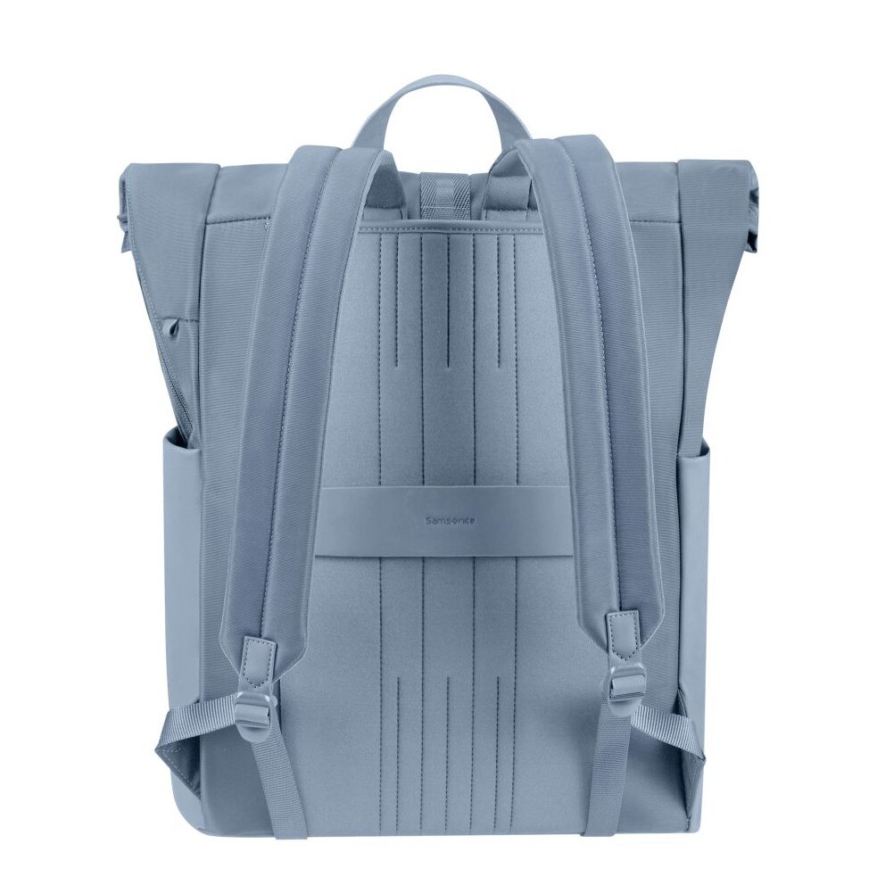 Rucsac laptop Samsonite 4Pack Rolltop 15.6", albastru prafuit, 410x315x135mm