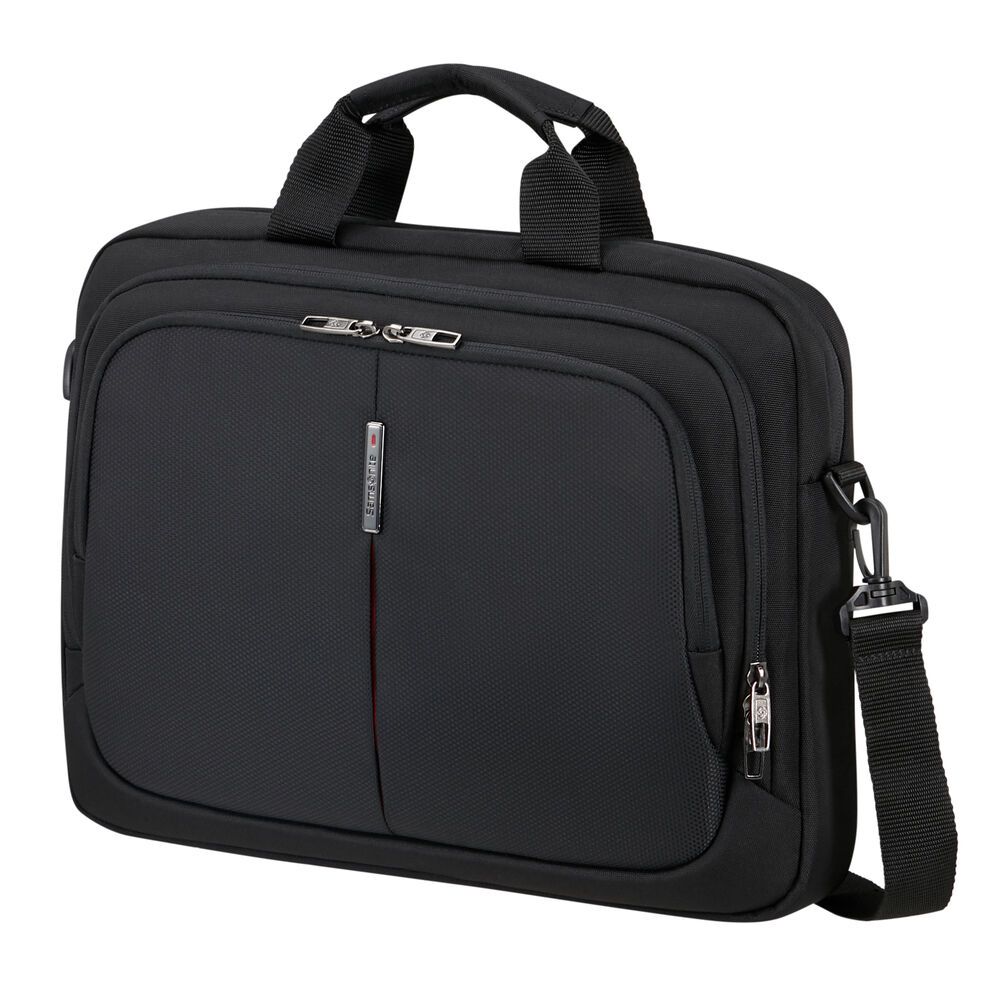 Servieta pentru laptop Samsonite Guardit 3.0, 15,6", neagra, 400x300x90mm, poliester