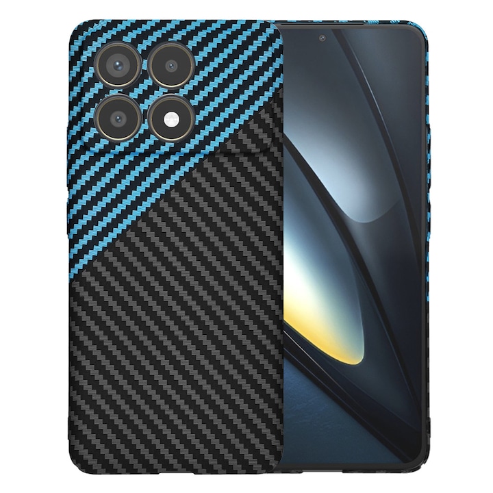Carcasa de protectie pentru Xiaomi Poco F6 Pro, bleu